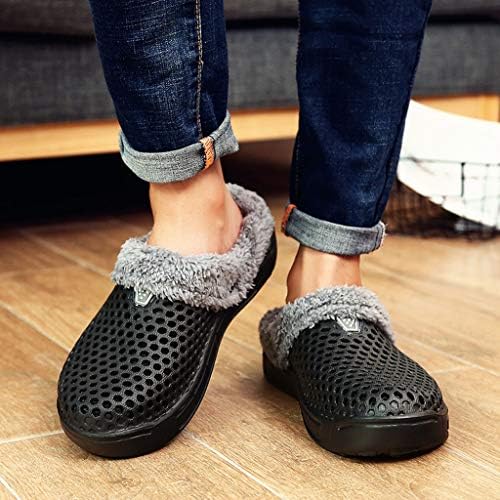 Kadınlar için Terlik Kadınlar için Şık yazlık terlik Kapalı Çift Erkekler Kış Ev Terliği Sıcak Tutmak Kaymaz Kapalı Sandalet