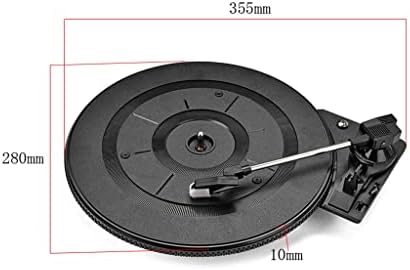 XXXDXDP Fonograf Aksesuarları Parçaları 28cm Vintage Vinil plak çalar Pikap 3 Hız(33/45/78 RMP) Stylus ile