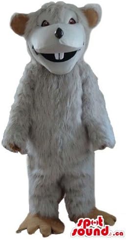 SPOTSOUND Possum Gri Ayı Çizgi Film Karakteri Maskot ABD Kostüm süslü elbise