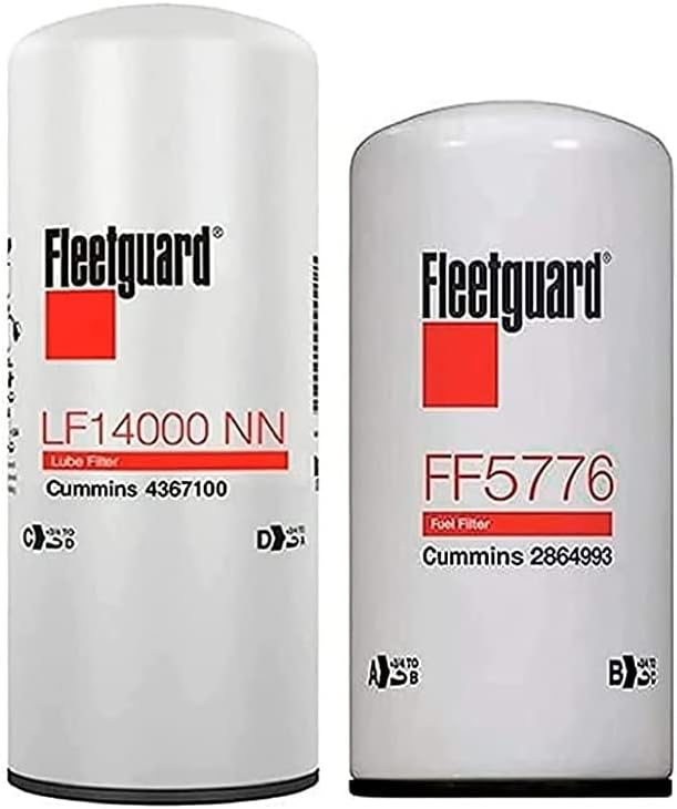 Cummins için LF14000NN-FF5776 Fleetguard Filtre Kiti